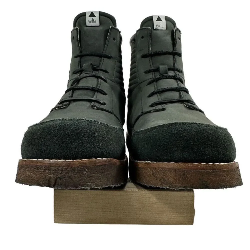 Volta green nubuck